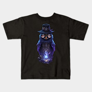 OWL Magic by Tyberjan design Kids T-Shirt